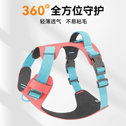 2025新款狗狗胸背爱旺防咬防爆冲