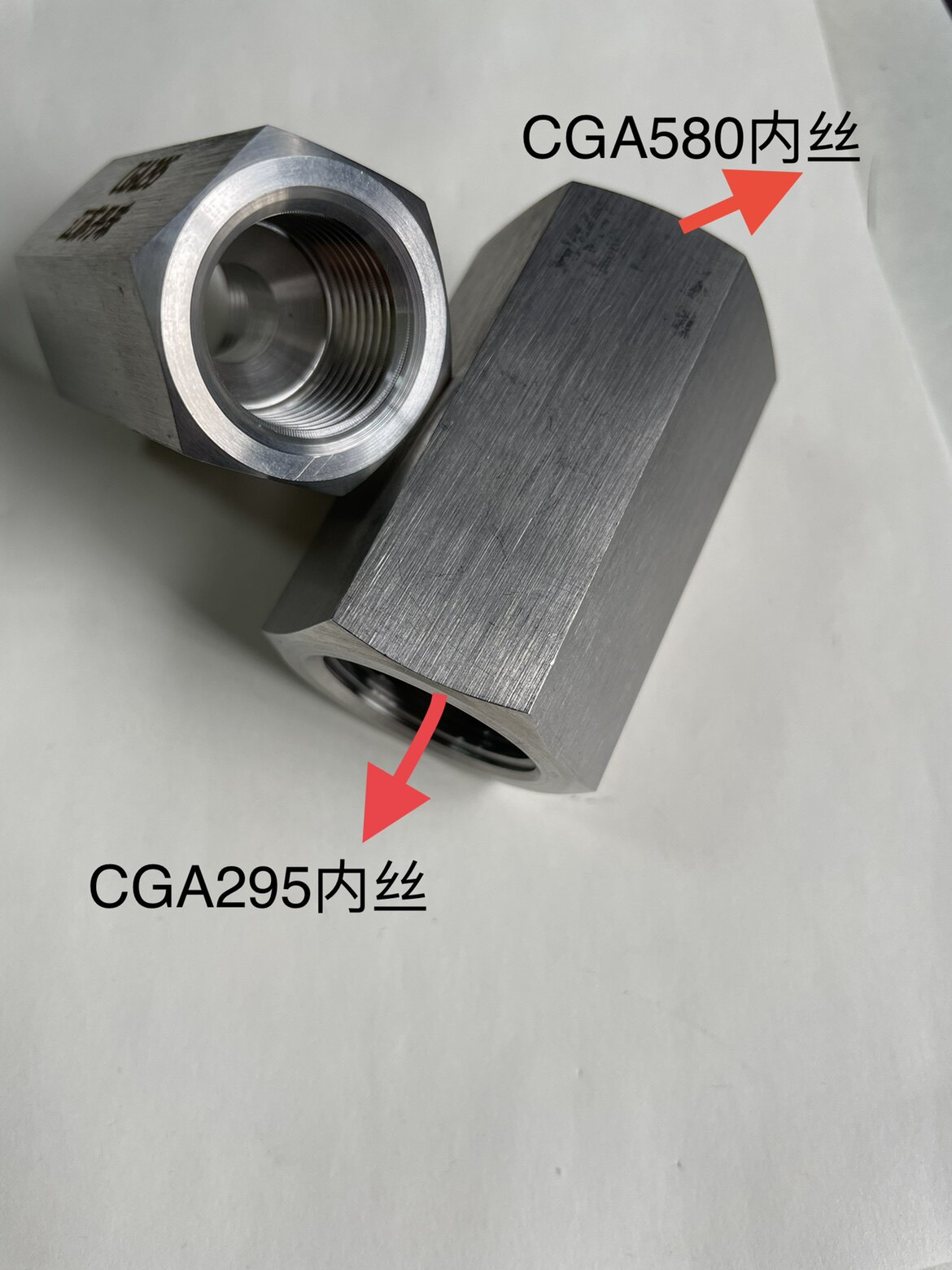 异径不锈钢定制内螺纹直通转接头