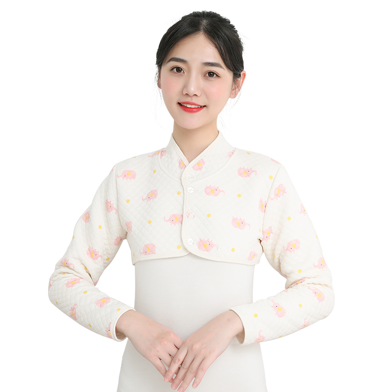 纯棉月子产妇喂奶防寒保暖披肩