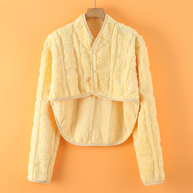 法兰绒护肩衣睡觉保暖