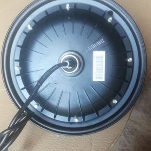 电动车马达14X2.50 48V纯铜无刷马达轮毂电U机鼓煞涨刹新国 350W
