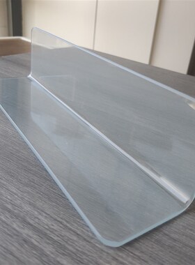 2.8MM厚PVC塑料硬板带孔桌面靠墙挡板边缘挡板办公室挡光板办公桌