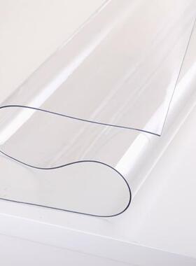 整卷透明PVC软玻璃餐桌茶几桌布0.3/0.5/1/1.5/2/3/4/5mm厚水晶板