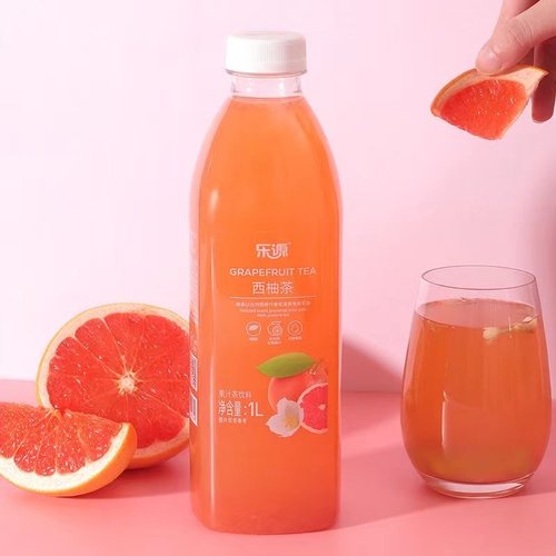 乐源果汁茶饮品西柚茶浙江1L