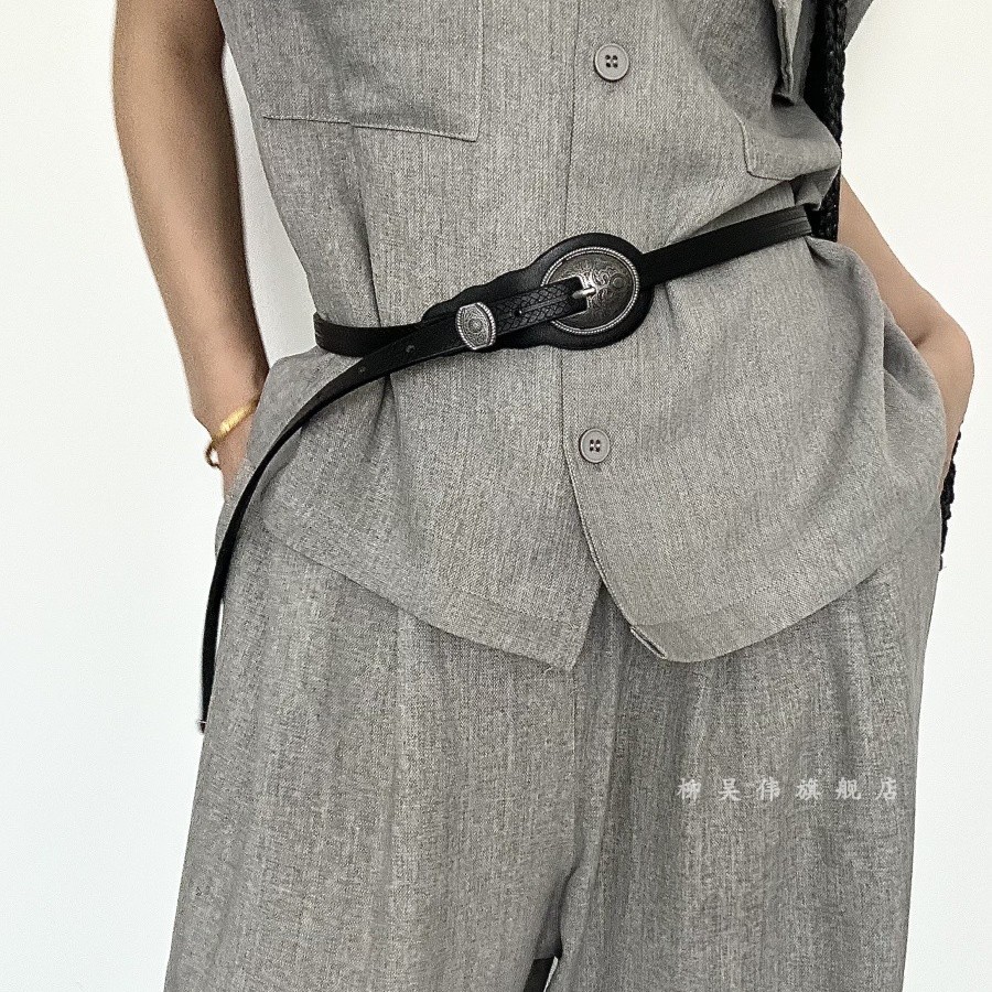 复古民族风腰带百搭设计感小众