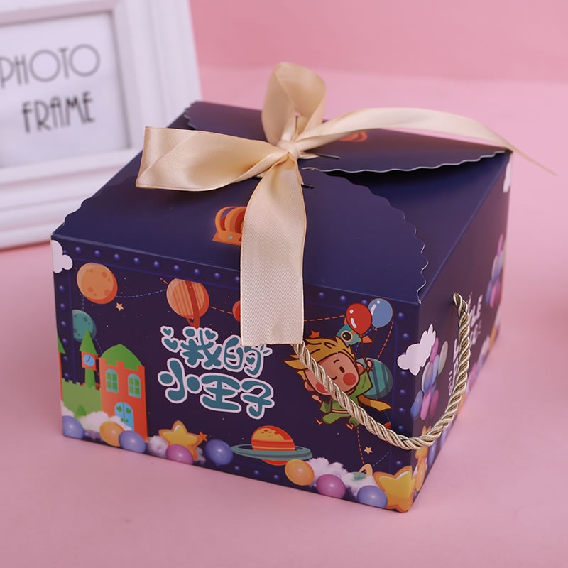 推荐Gift Box Baby Full Moon gift box empty box wedding candi