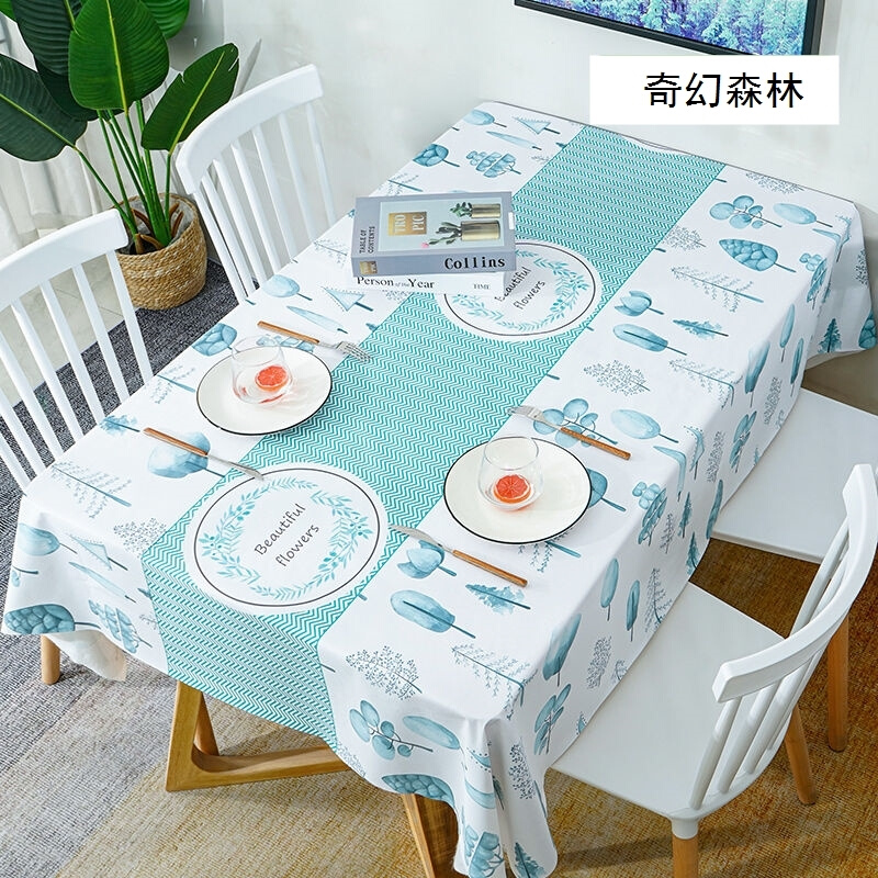 Style tablecloth hotel desk pad plus F thick outdoor deskt