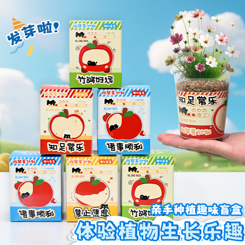 新款情绪价值植物盲盒