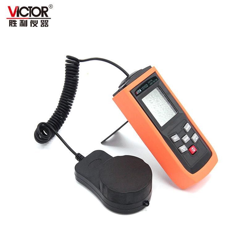 照度计仪测光胜利vc1010亮度d/c表光照度数字高精度测试流明式lux