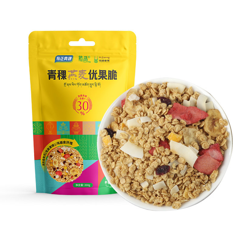 奇正青稞燕麦片早餐即食冲饮西藏图片
