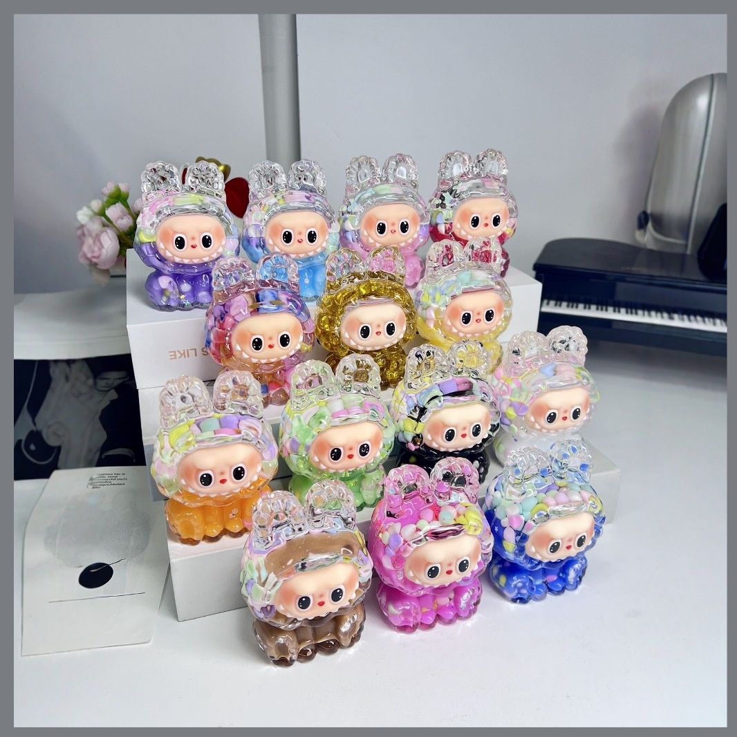 油流沙拉布布盲盒拉布布摆件