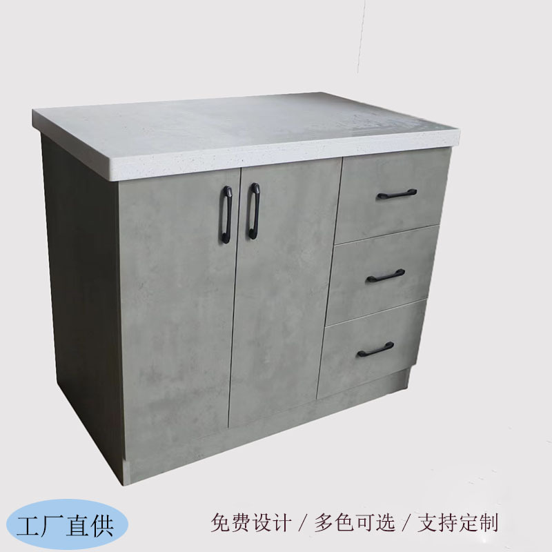 简易整体厨房柜子欧式造型门橱柜定制成品厨柜壁柜吊柜家具定做