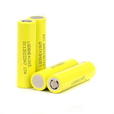 LG HE4 18650 2500mAh 25A 3.7V 电池组工具电池 电钻