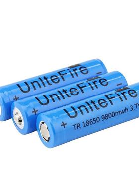 18650锂电池3.7V充电电池大容量9800mah强光手电筒头灯小风扇电池