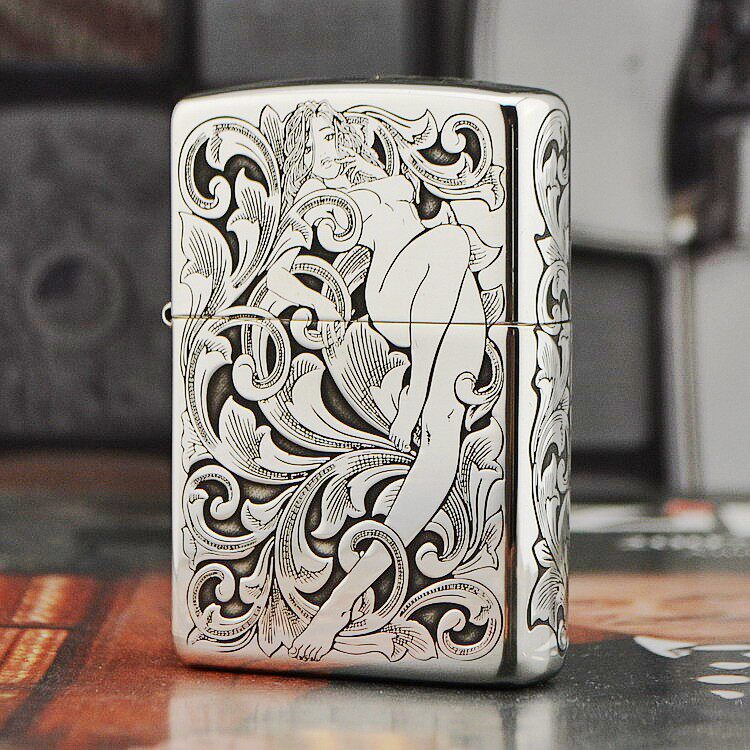 纯银精雕 唐草仙女 花仙子