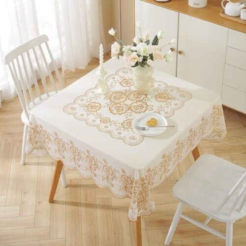 方桌布防水防油免洗正方形PVC塑料餐桌布八仙桌麻将桌台布茶几布