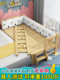 床加宽拼接神器实木儿童带护栏床婴儿单人床男孩小床拼接大床定制