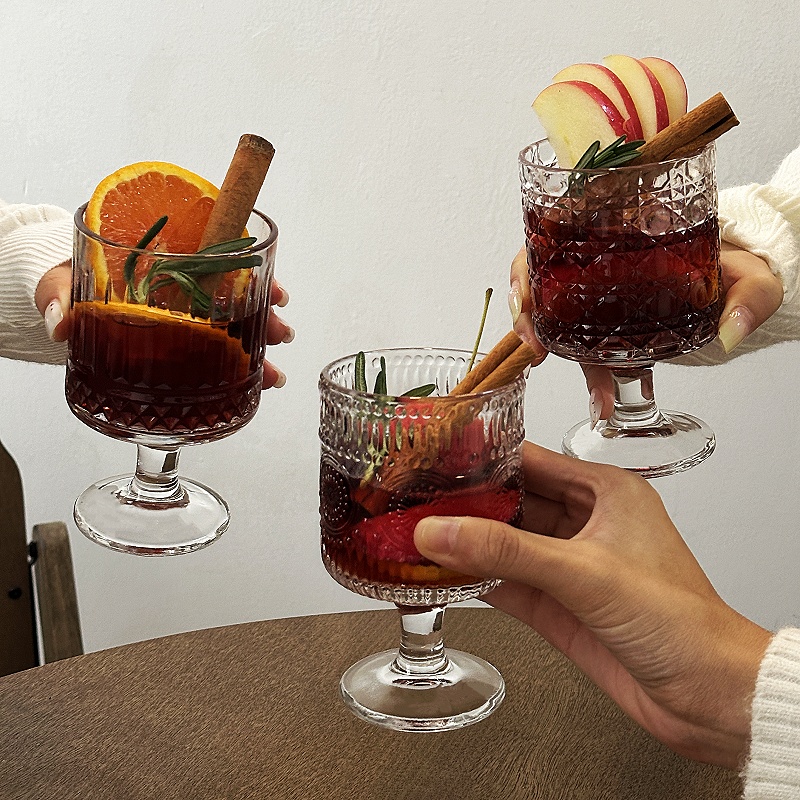 热红酒杯圣诞节鸡尾太阳花