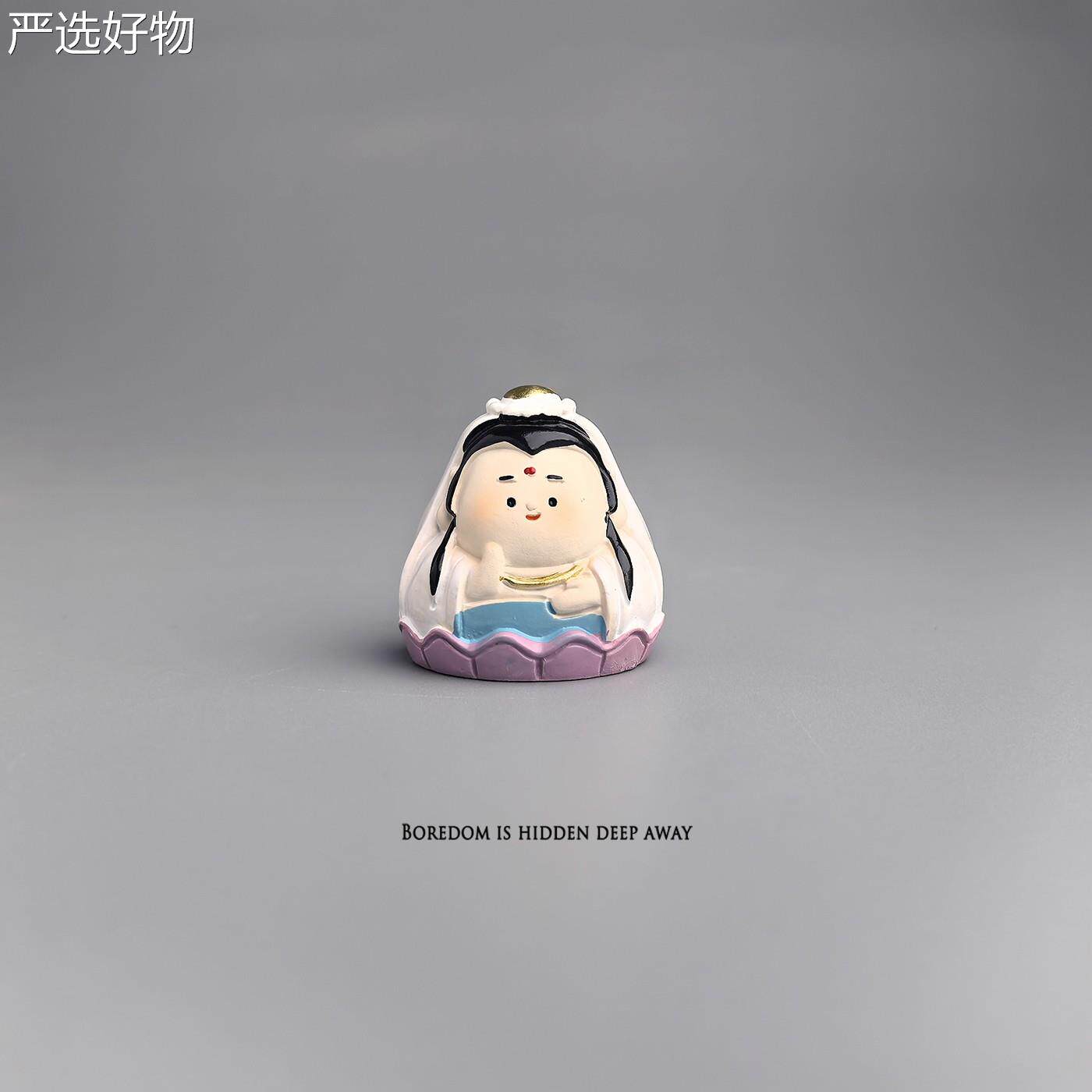 【全国包邮】无瞭，摆几位福气仙财爷治愈桌神面聊日神式工位办公