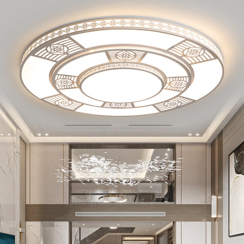 简约现代LED客厅大厅圆形大尺寸