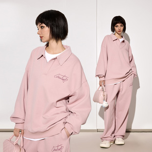 陈伟霆CANOTWAIT老钱风华夫格卫衣休闲运动套装 会员秒杀 249元