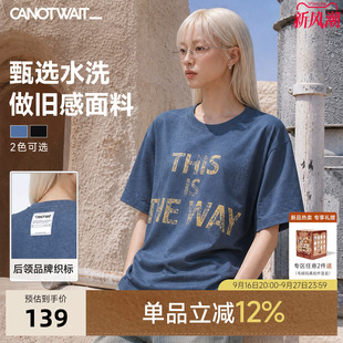 【新品】陈伟霆CANOTWAIT迪士尼星球大战印花男短袖T恤夏短袖上衣