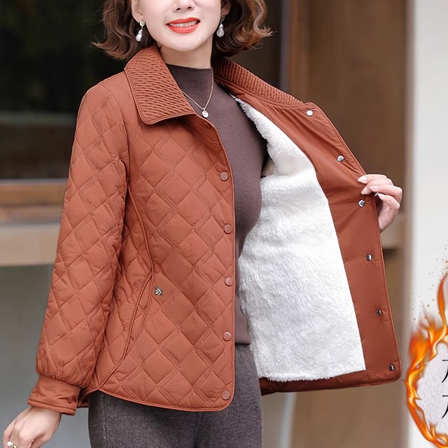 羽绒棉服语卡芙秋冬季外套轻薄