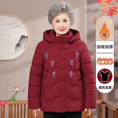 中老年人冬季棉服女奶奶冬