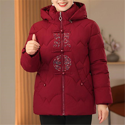 语卡芙60岁妈妈冬装棉袄