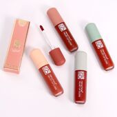 恒芳平替唇泥哑光雾面丝绒唇釉女烂番茄色平价口红学生款 美妆7038