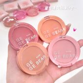颊光悦色氛围腮红裸妆细腻自然哑光提亮显白元 Gege bear 气少女