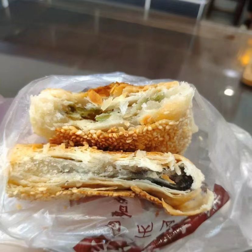 包邮 鸭油酥烧饼 南京小郑酥烧饼 正宗老南京味道传统特产10块装