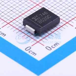 214AB 美臺 SMC B520C 全新原 DIODES 肖特基二極管 正品