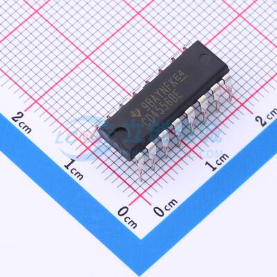 CD4556BE PDIP-16 信号开关/编解码器/多路复用器 TI(德州仪器)全
