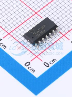74LVC126AS14-13 SO-14 缓冲器/驱动器/收发器 DIODES(美台)正品