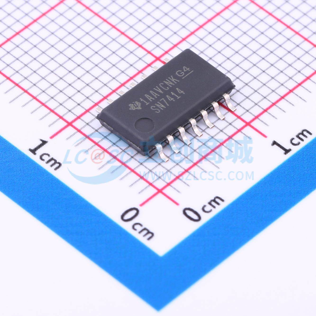 SN7414NSR SOIC-14-208mil 反相器 TI(德州仪器)原装正品 电子元