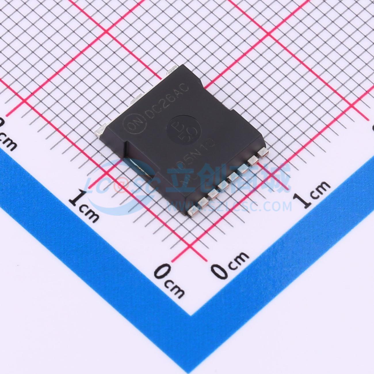 NTBLS1D5N10MCTXG TOLL-8L 场效应管(MOSFET) onsemi(安森美)全新