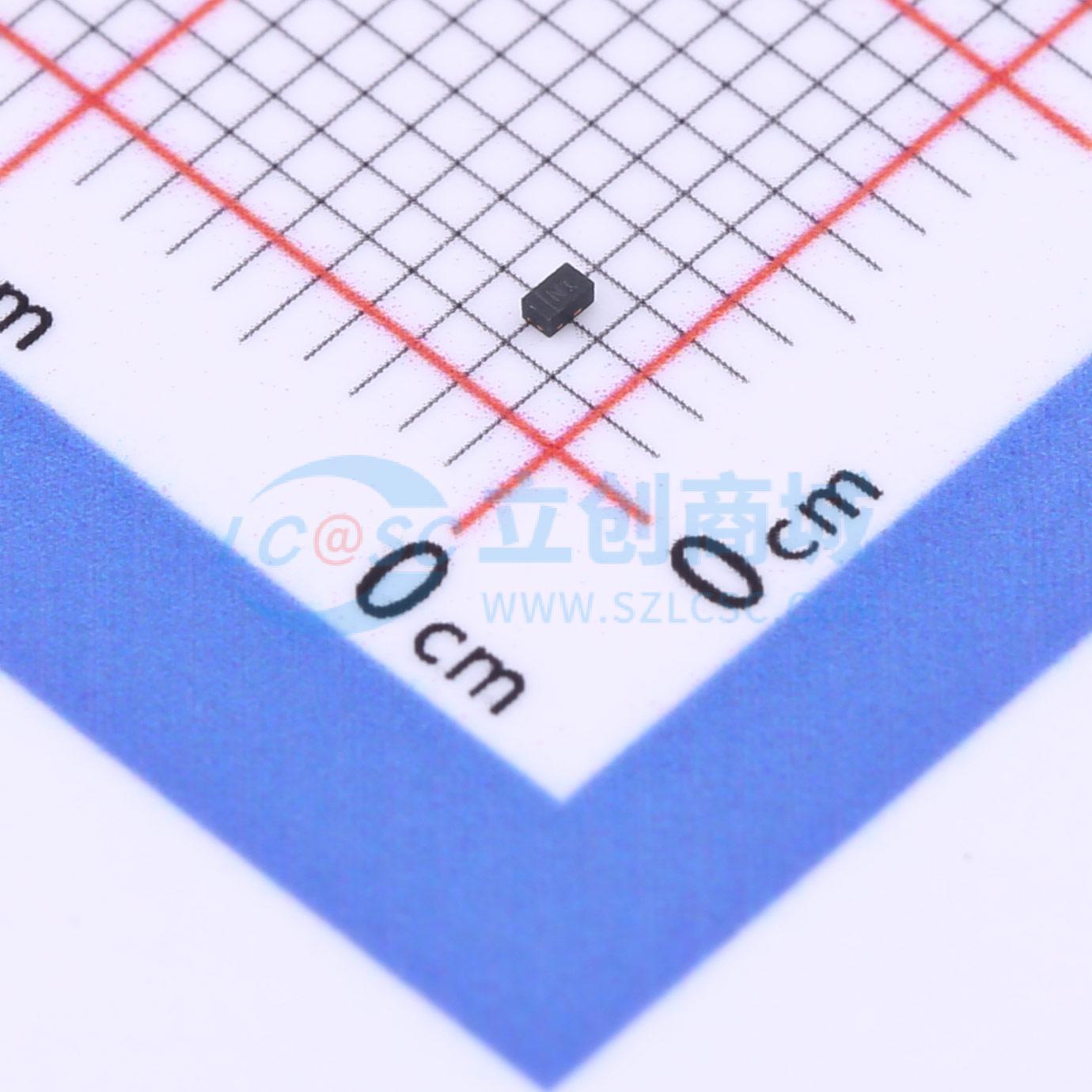 DDTC143ZLP-7 DFN-3(1x0.6) 数字晶体管 DIODES(美台)正品全新原