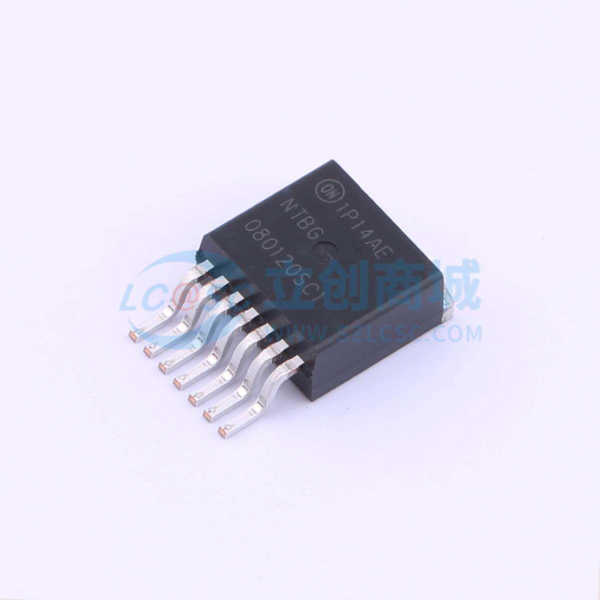 NTBG080N120SC1 D2PAK-7 场效应管(MOSFET) onsemi(安森美)全新原