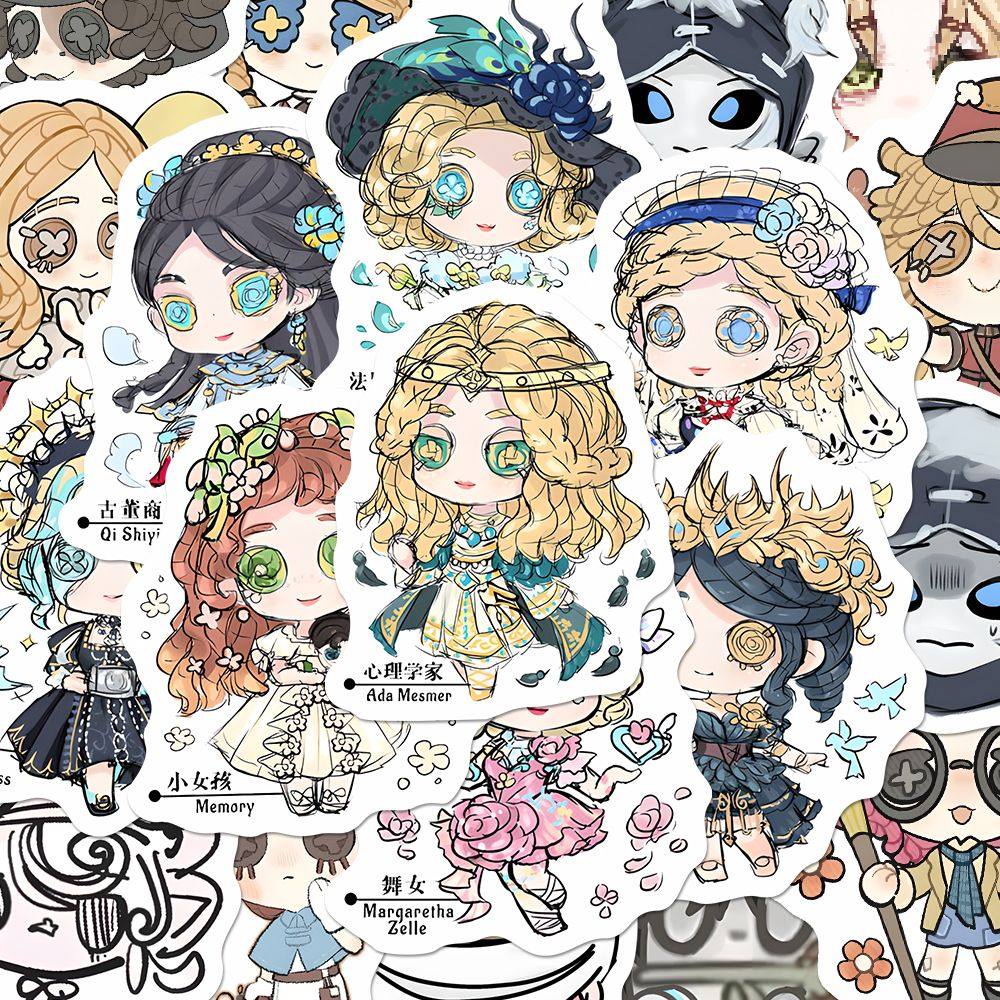 160张新款卡通第五人格周边贴纸ins可爱手账装饰手机手账防水贴画,模玩/动漫/周边/娃圈三坑/桌游,动漫挂件/文具,淘宝优惠券,粉丝福利购,淘宝优惠卷