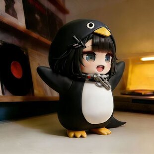 咕咕嘎嘎企鹅玩偶手办【S+顶配版】管理员明日方舟终末地模型摆件