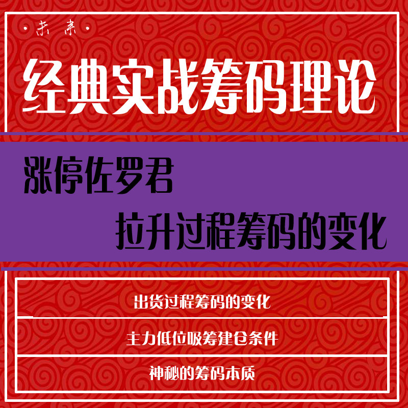 股票视频教程经典实战筹码理论学炒股入门到精通股票教程视频
