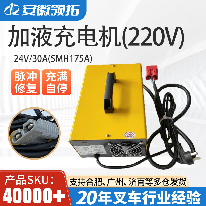 叉车托盘车加液高频充电机24V30A