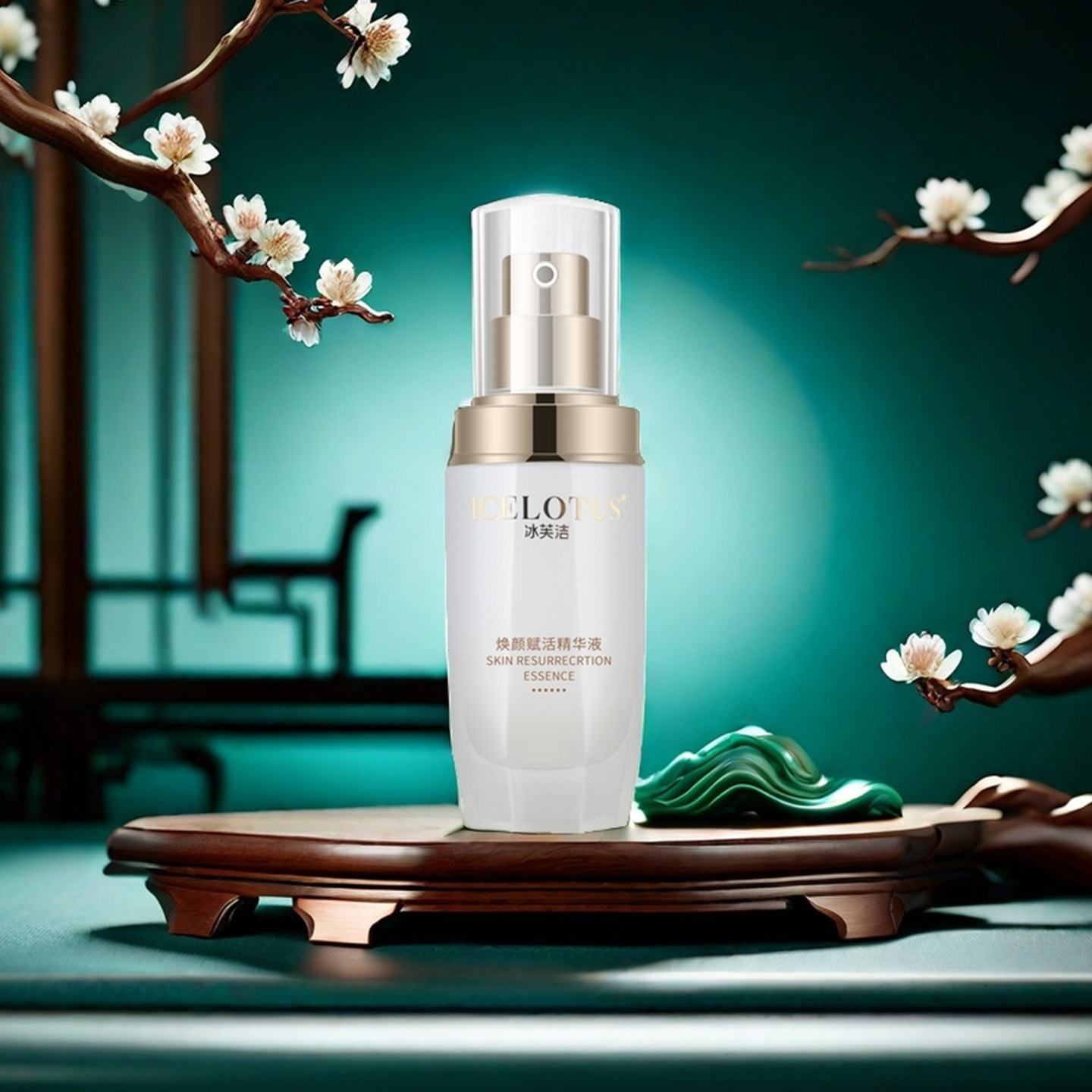 冰芙洁焕颜赋活精华液斑后修复舒缓泛红干痒灼热抗氧化强化脆弱肌