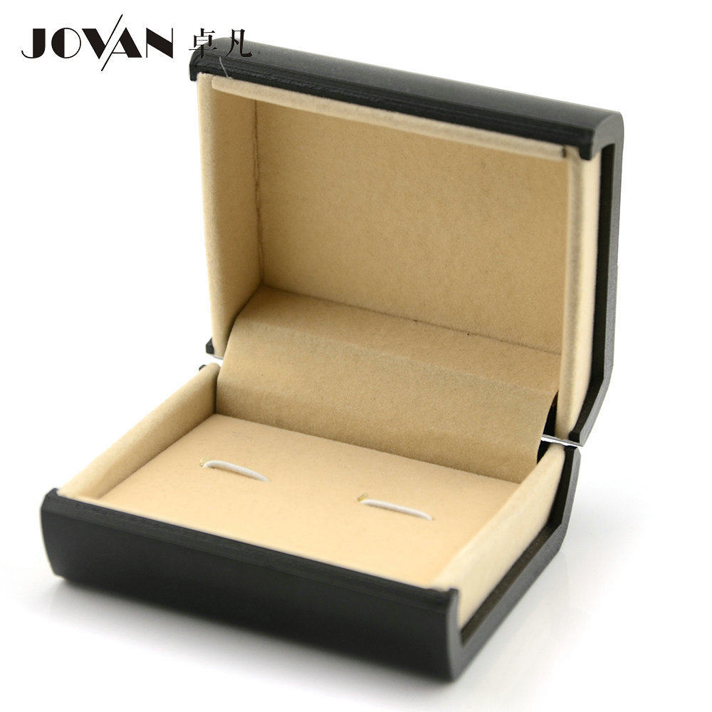 卓凡JOVAN 袖扣盒子领带夹盒 书本款式塑料盒首饰盒礼盒订做