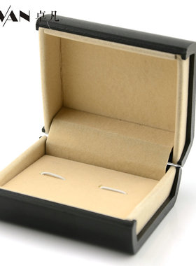 卓凡JOVAN 袖扣盒子领带夹盒 书本款式塑料盒首饰盒礼盒订做