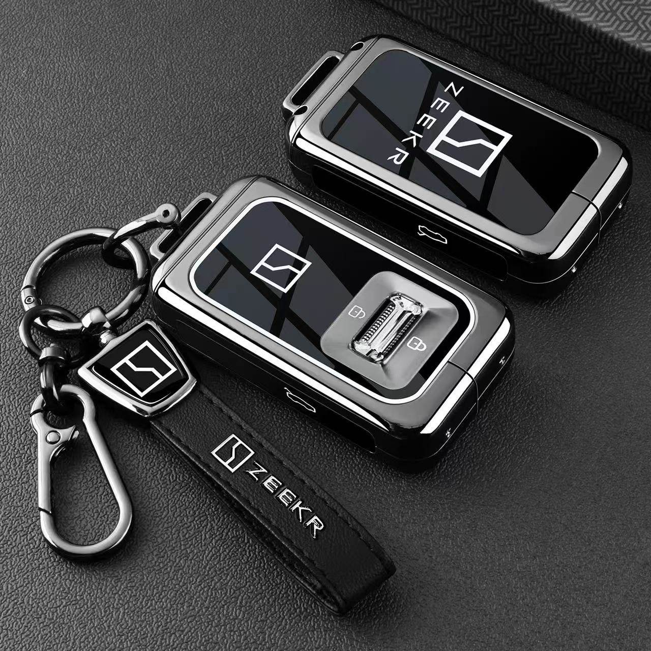 适用极氪9X钥匙套25/2025款ZEEKR 9X专用遥控保护壳新款汽车包扣