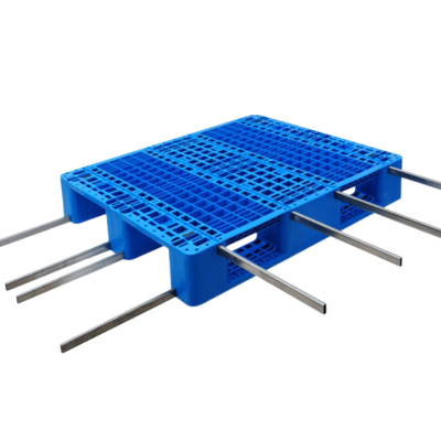 网格川字叉车托盘塑料平板栈板