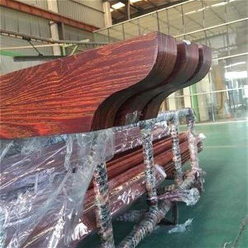 速发X品木纹铝加管葡g方通吊新合金隔断铝板铝管方工铝顶萄架装饰