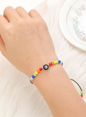 New Lucky Turkish Rice Beads Beaded Bracelets For Women